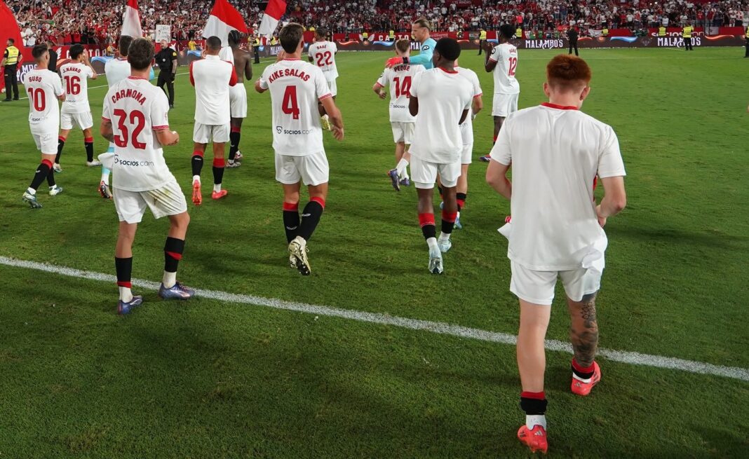 Jogadores do Sevilha