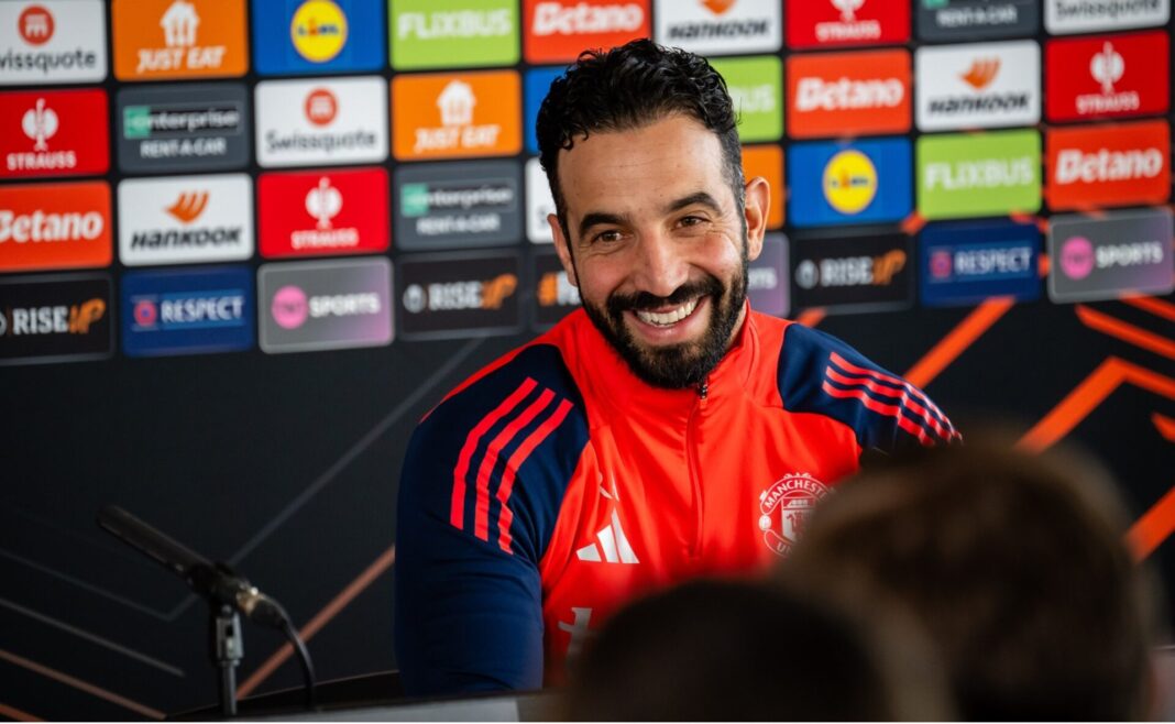 Ruben Amorim conferência Ruben Amorim Manchester United