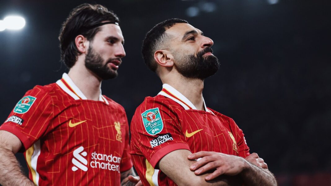 Mohamed Salah Dominik Szoboszlai Liverpool