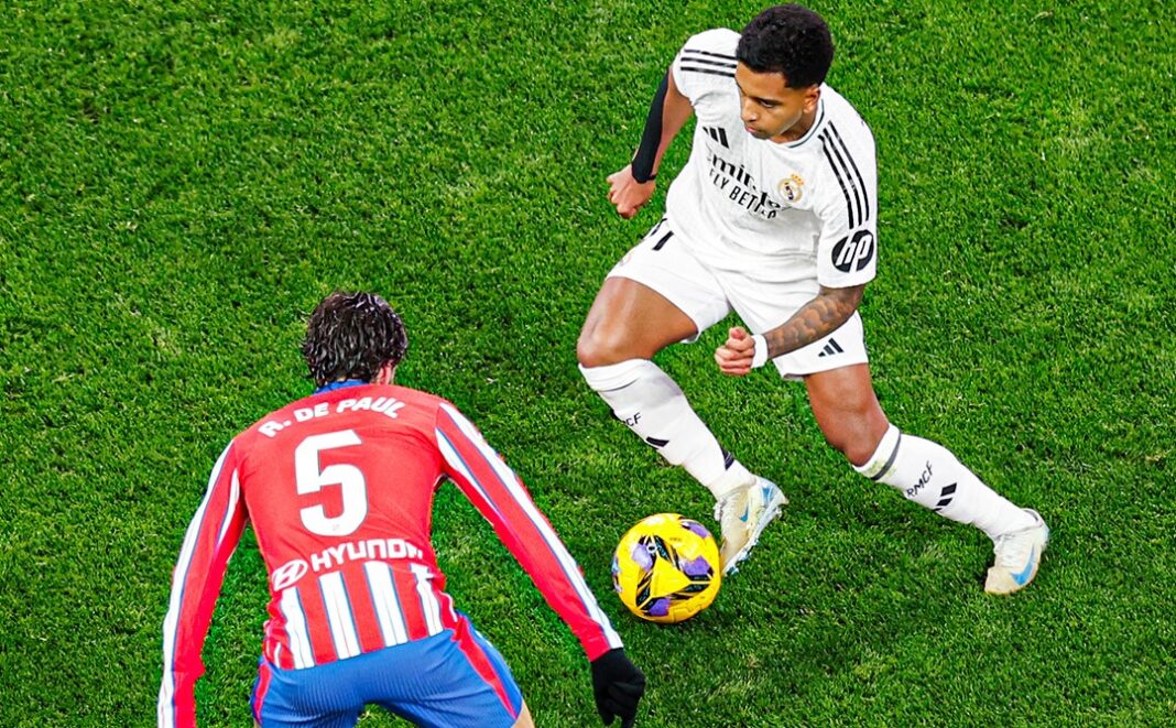 Real Madrid Atlético de Madrid Rodrygo e Rodrigo de Paul